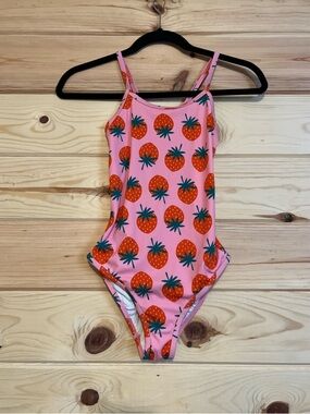 Hanna Andersson Strawberry One Piece Swimsuit Size 150